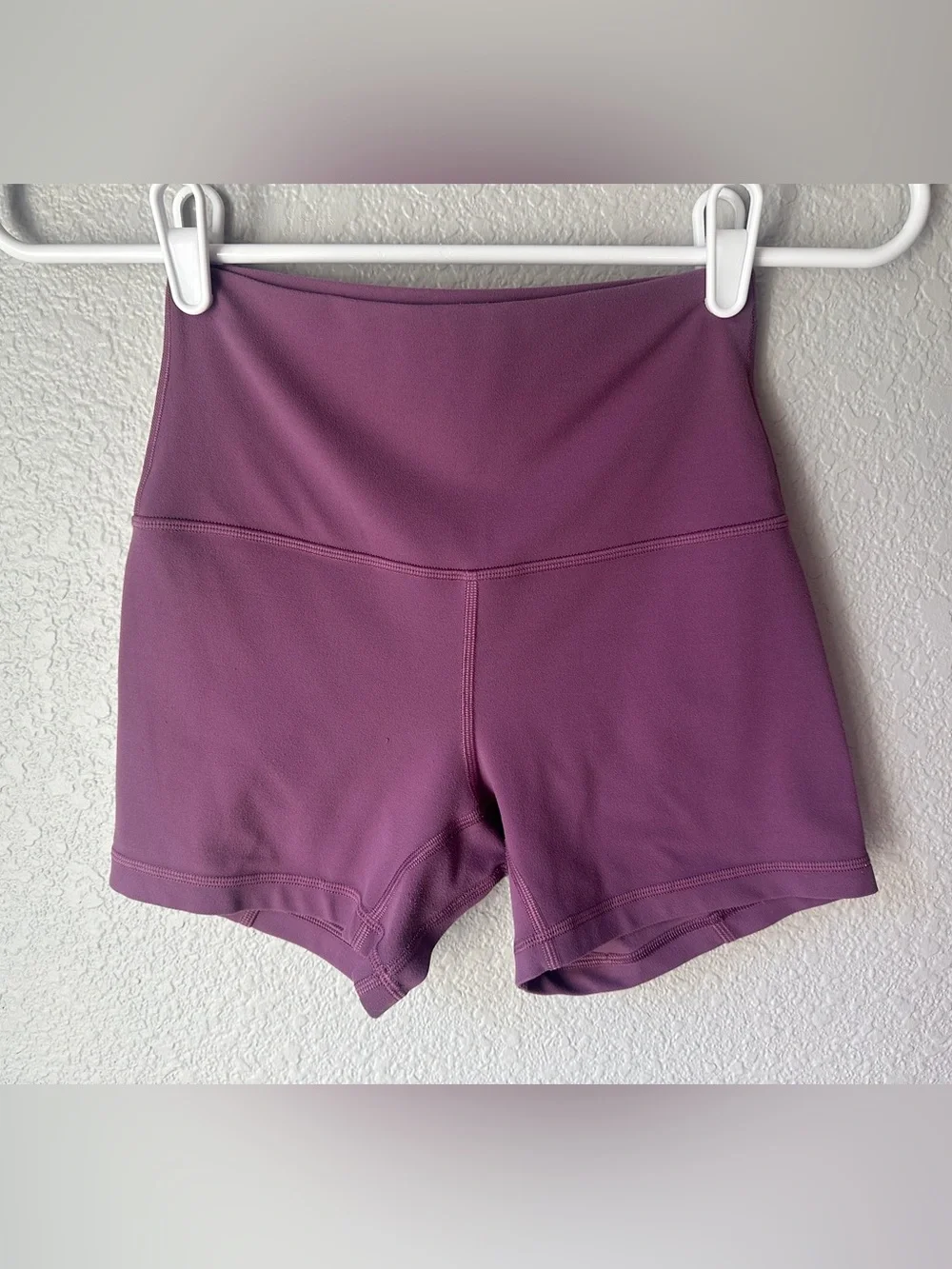 lululemon athletica - Plum High-Rise Align Shorts - Size 4 - Like New